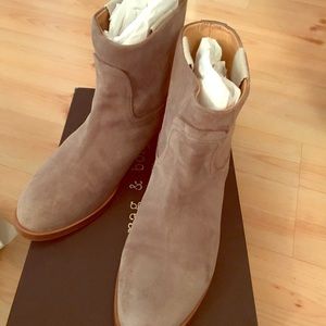 Rag & Bone Holly Ankle Suede Boot, size 37